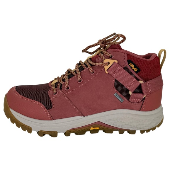 Teva Grandview GTX Wine Leather Womens Sneakers Size 7.5M - Picture 3 of 14